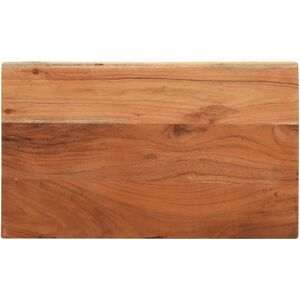 vidaXL Tablero de mesa rectangular madera maciza acacia 60x20x2,5 cm