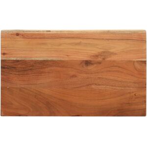 vidaXL Tablero de mesa rectangular madera maciza acacia 40x30x2,5 cm