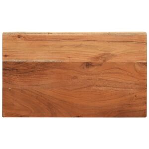 vidaXL Tablero de mesa rectangular madera maciza acacia 40x20x3,8 cm