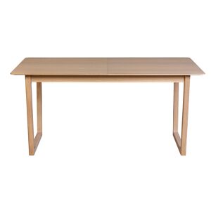 Miliboo Mesa de comedor extensible chapado roble L160-240 cm LAHO