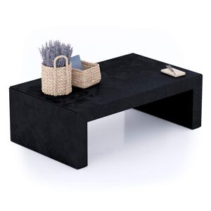 Mobili Fiver Mesa de Centro Angelica Cemento Negro