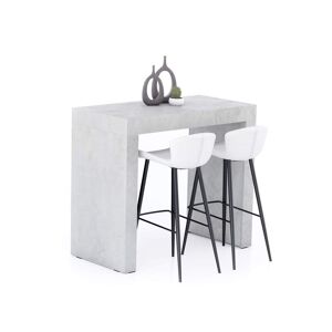 Mobili Fiver Mesa Alta Evolution 120x60, Cemento Gris