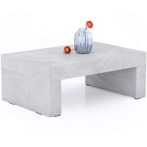 Mobili Fiver Mesa de centro Evolution 90x60, gris cemento