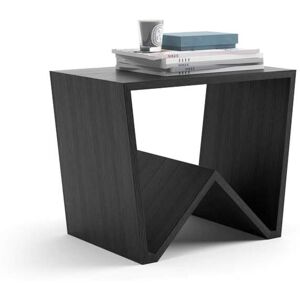 Mobili Fiver Mesa de centro Emma, color Madera negra