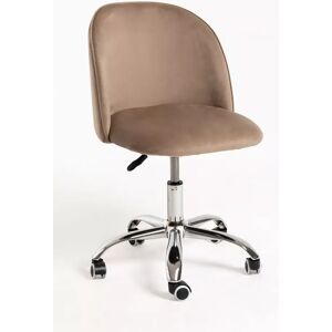 RegalosMiguel Silla Vint Terciopelo Office - Beige