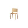 WOOOD Silla de madera maciza de fresno beige