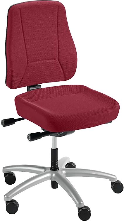 Prosedia Silla giratoria de oficina YOUNICO PRO, altura del respaldo 540 mm, rojo