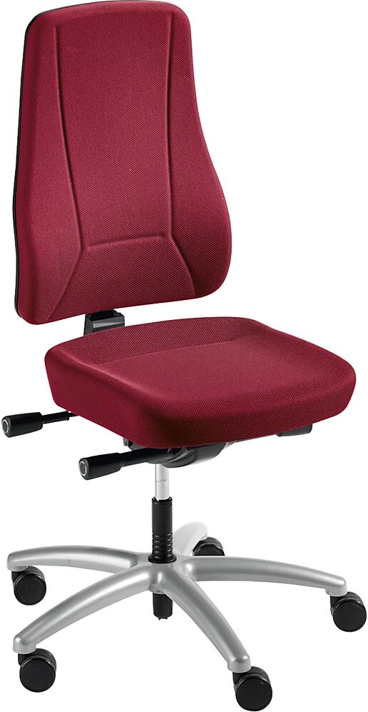 Prosedia Silla giratoria de oficina YOUNICO PRO, altura del respaldo 660 mm, rojo