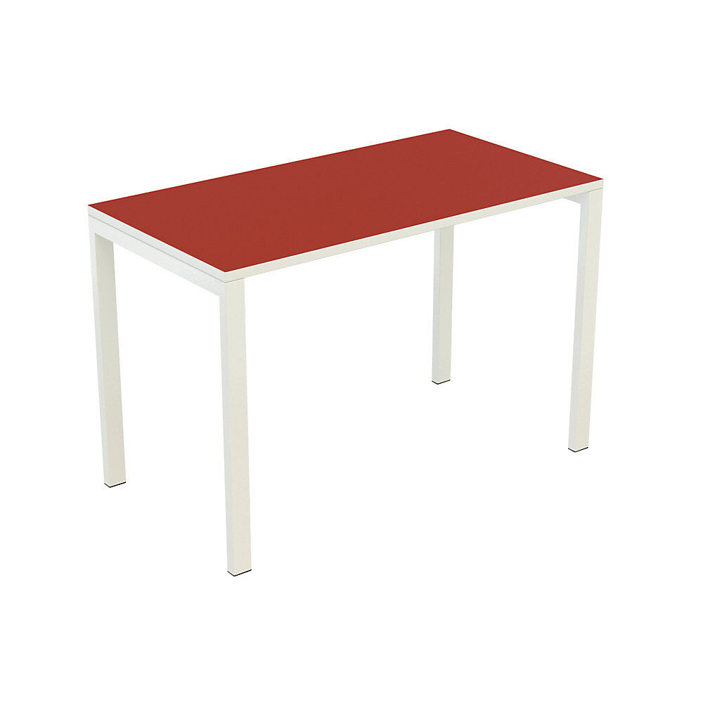 Paperflow Escritorio compacto easyDesk®, H x A x P 750 x 1140 x 600 mm, rojo