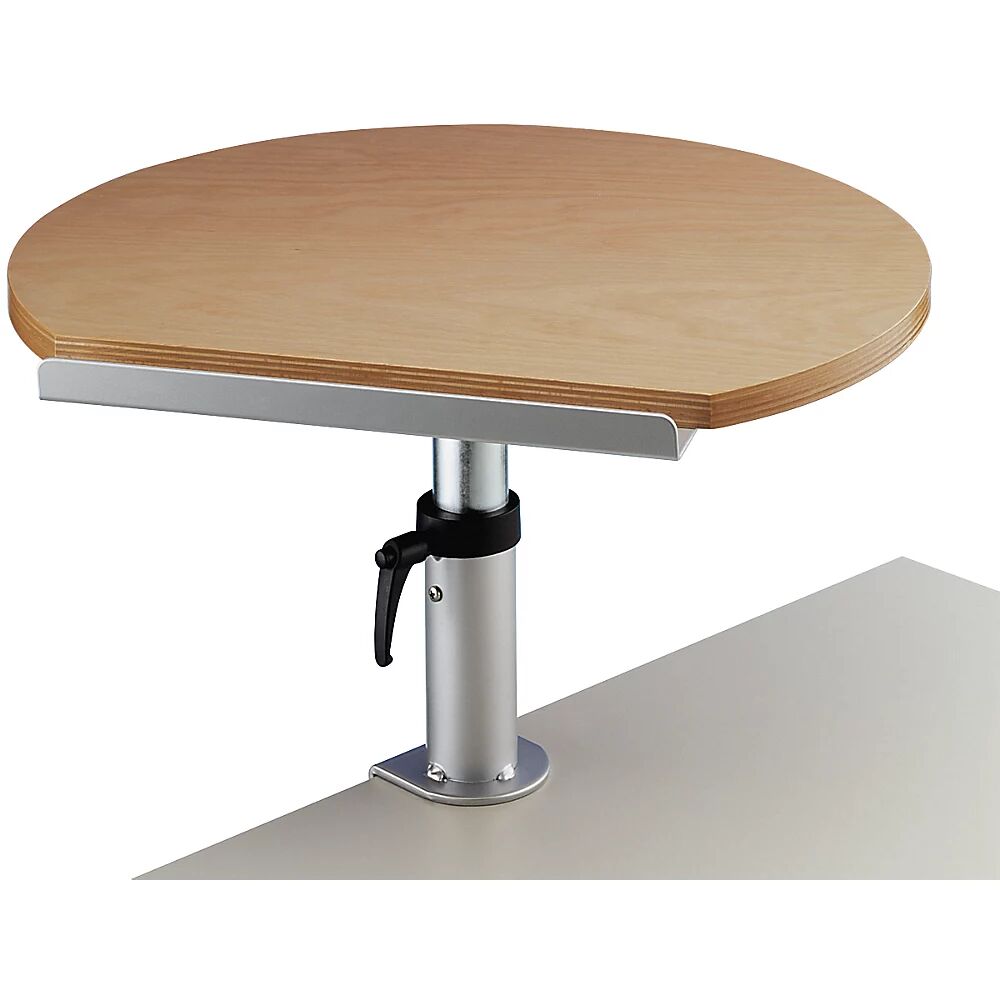 MAUL Atril de sobremesa ergonómico, A x P 600 x 520 mm, de altura regulable, decoración de haya