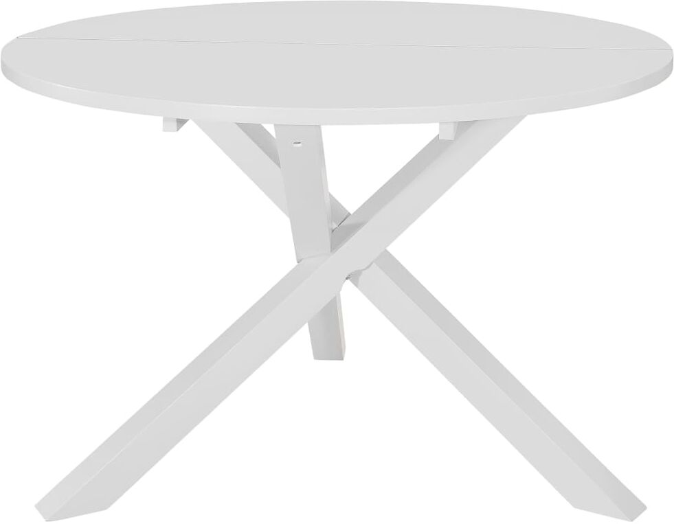 vidaXL Mesa de comedor blanca 120x75 cm MDF