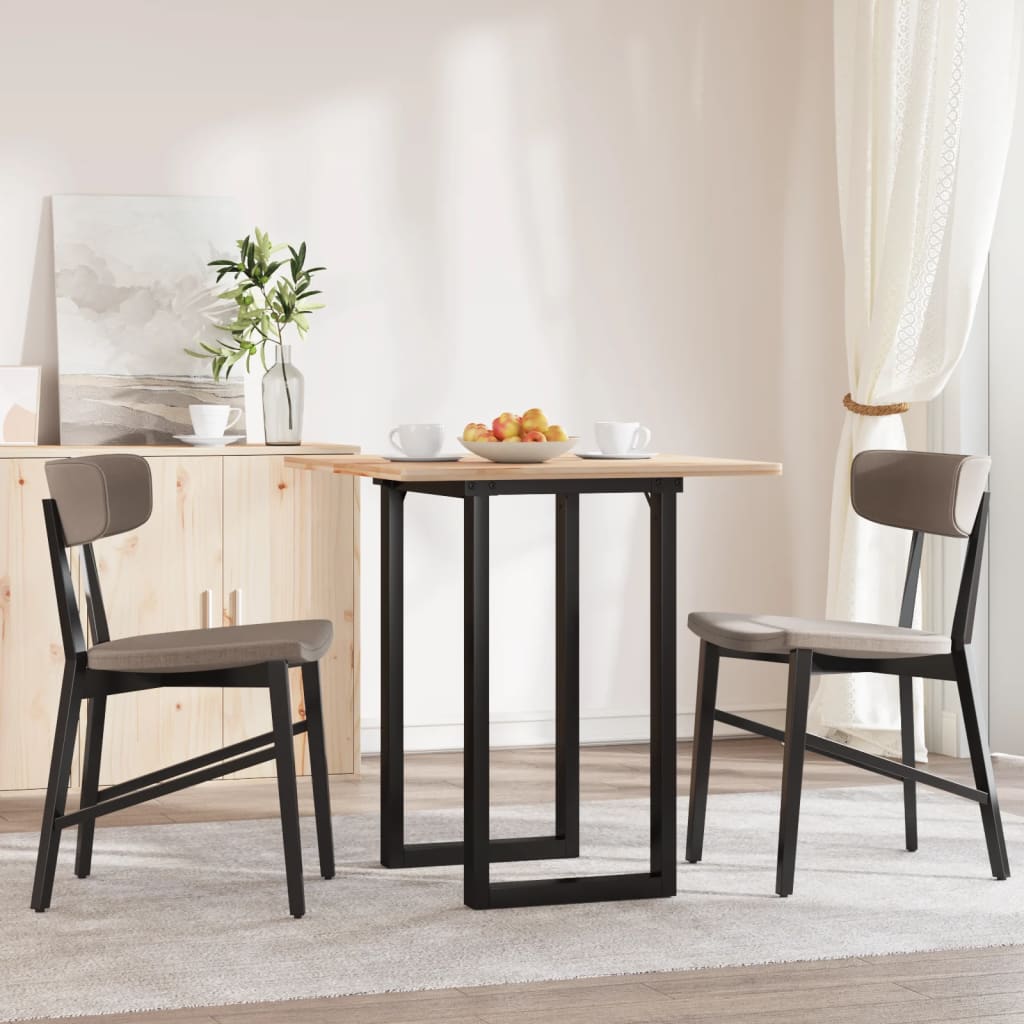 vidaXL Patas de mesa de comedor estructura O hierro fundido 50x40x73cm