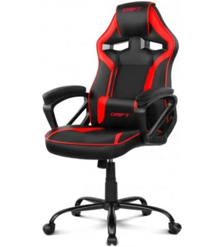 Informatica dr50br silla gaming drift negro/rojo gamers productos