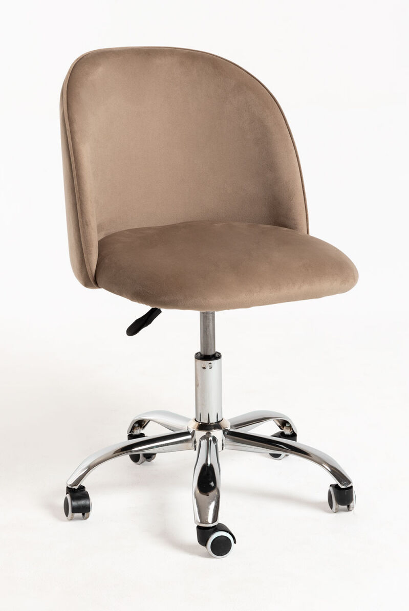 RegalosMiguel Silla Vint Terciopelo Office - Beige