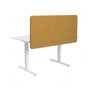 Abstracta Softline 30 – pöytäseinäke, valmis paketti, Koko L200 x K65 cm, Verhoilu Salsa 32 - Tummanharmaa