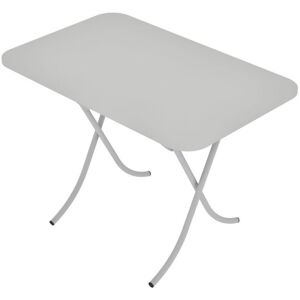 Toscohome Table pliante peu encombrante 70x110 cm blanc - 10158BI