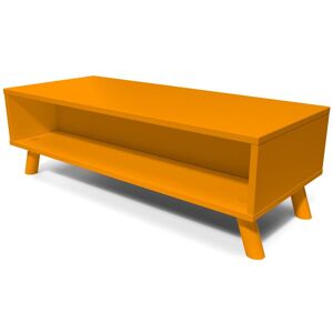 ABC MEUBLES Table basse scandinave bois rectangulaire Viking - - Orange