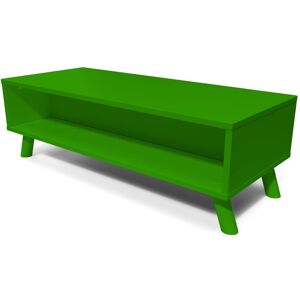 ABC MEUBLES Table basse scandinave bois rectangulaire Viking - - Vert - / - Vert