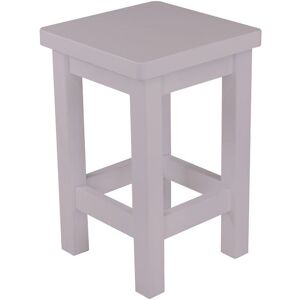 ABC MEUBLES Tabouret droit bois made in France - - Violet Pastel - / - Violet Pastel - Publicité