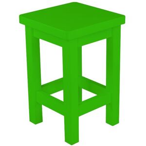 ABC MEUBLES Tabouret droit bois made in France - - Vert - / - Vert - Publicité