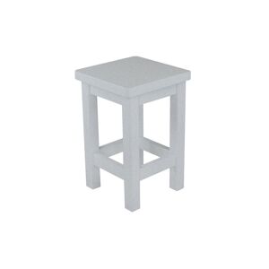 ABC MEUBLES Tabouret droit bois made in France - - Gris Aluminium - / - Gris Aluminium - Publicité