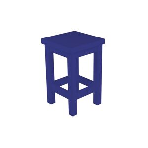 ABC MEUBLES Tabouret droit bois made in France - - Bleu foncé - / - Bleu foncé - Publicité