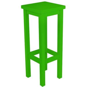 ABC MEUBLES Tabouret de bar droit bois made in France - - Vert - / - Vert