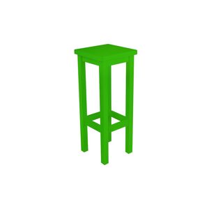 ABC MEUBLES Tabouret de bar droit bois made in France - - Vert - / - Vert - Publicité