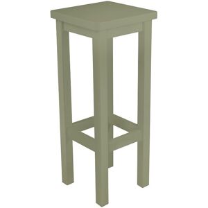 ABC MEUBLES Tabouret de bar droit bois made in France - - Taupe - / - Taupe