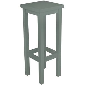 ABC MEUBLES Tabouret de bar droit bois made in France - - Gris - / - Gris