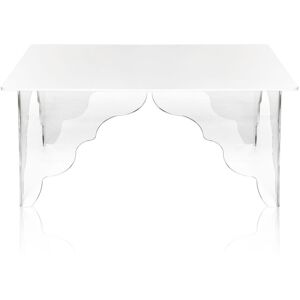 Iplex - Table basse Ottino blanche - 49.5x69.5x33 cm Blanc - Publicité