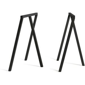 HAY - Tréteaux Loop Stand Frame , noirs (2 pièces)