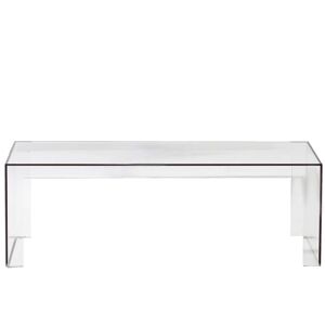 Kartell - Invisible Side Table d'appoint 120 x 40 x 40 cm, transparente - Publicité