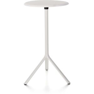 Plank - Miura Table, hauteur 109 cm, blanc (RAL 9010)