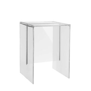 Kartell - Tabouret/table d'appoint, transparent, clair - Publicité