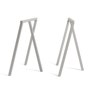 HAY - Tréteaux Loop Stand Frame, gris (2 pièces)