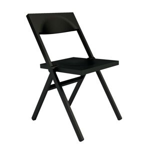 Alessi - Chaise pliante Alessi Piana, noir - Publicité