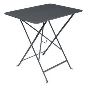 Fermob - Bistro Table pliante, rectangulaire, 77 x 57 cm, anthracite