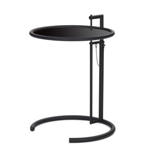 ClassiCon - Table ajustable E1027, noir/plateau metallique noir