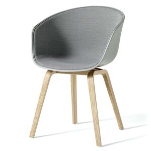 HAY - About A Chair AAC 22 , chêne savonné, gris béton / gris clair (Surface 120)