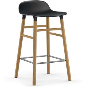 Normann Copenhagen - Form tabouret de bar 65 cm, pietement chene / noir