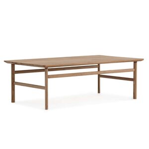 Normann copenhagen - table basse grow , 120 x 70 cm, chene