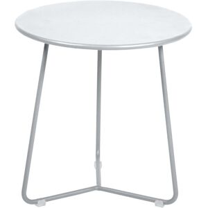 Fermob - Cocotte Table d'appoint / tabouret, Ø 34 cm x H 36 cm, coton blanc