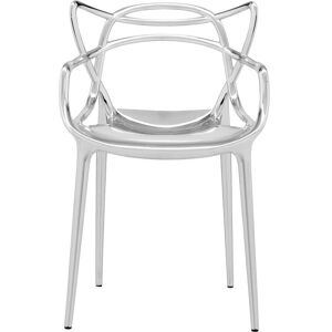 Kartell - Chaise Masters, chromée métallique