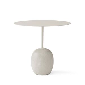 &Tradition & Tradition - Lato Table d'appoint H 45 cm, 40 x 50 cm, ivory white / crema diva Marbre - Publicité