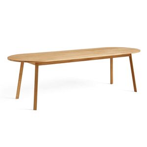 HAY - Triangle Leg Table a manger 200 x 85 cm, chene huile