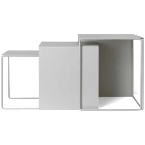 ferm LIVING - Cluster Tables (lot de 3), gris clair