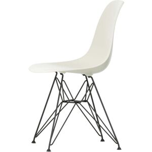 Vitra - Chaise, Chaise Eames Plastic Side DSR, basic dark / pebble (feutre feutre basic dark)