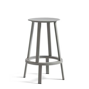 HAY - Revolver tabouret de bar h 65 cm, gris ciel