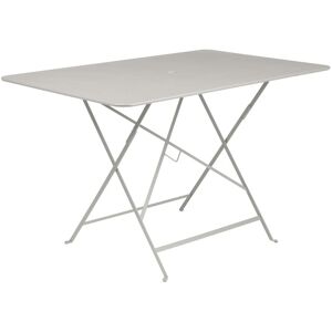 Fermob - Bistro Table pliante, rectangulaire, 117 x 77 cm, gris argile